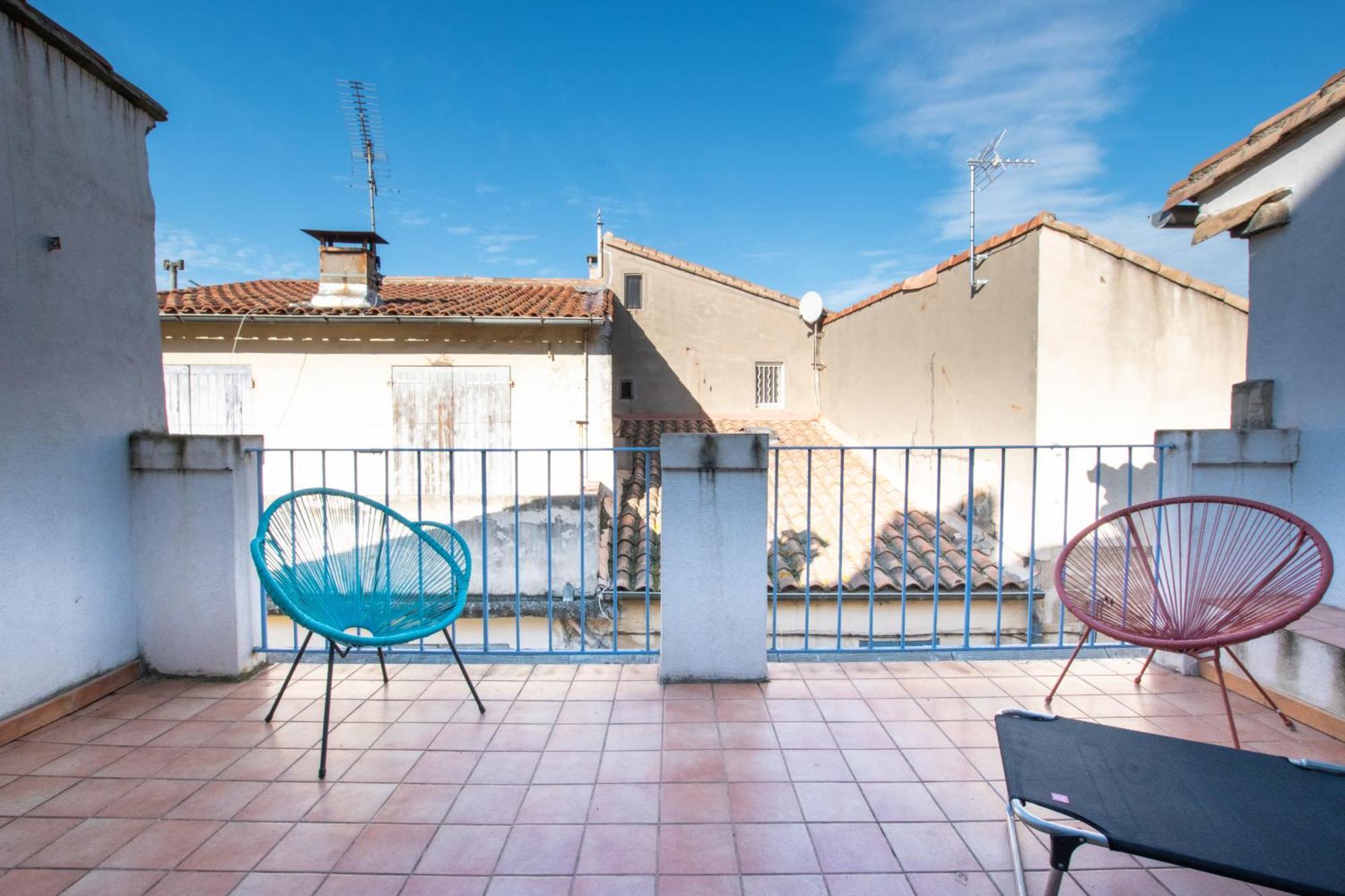 Ecrivain - Maison Avec Terrasse Арль Экстерьер фото